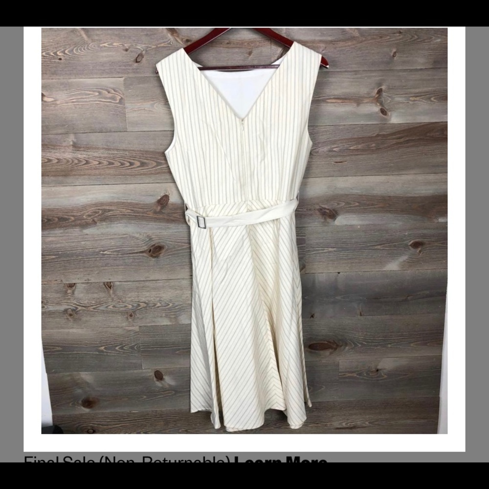 Theory Ivory Stripe Grycie Pursuit - Picture 3 of 4